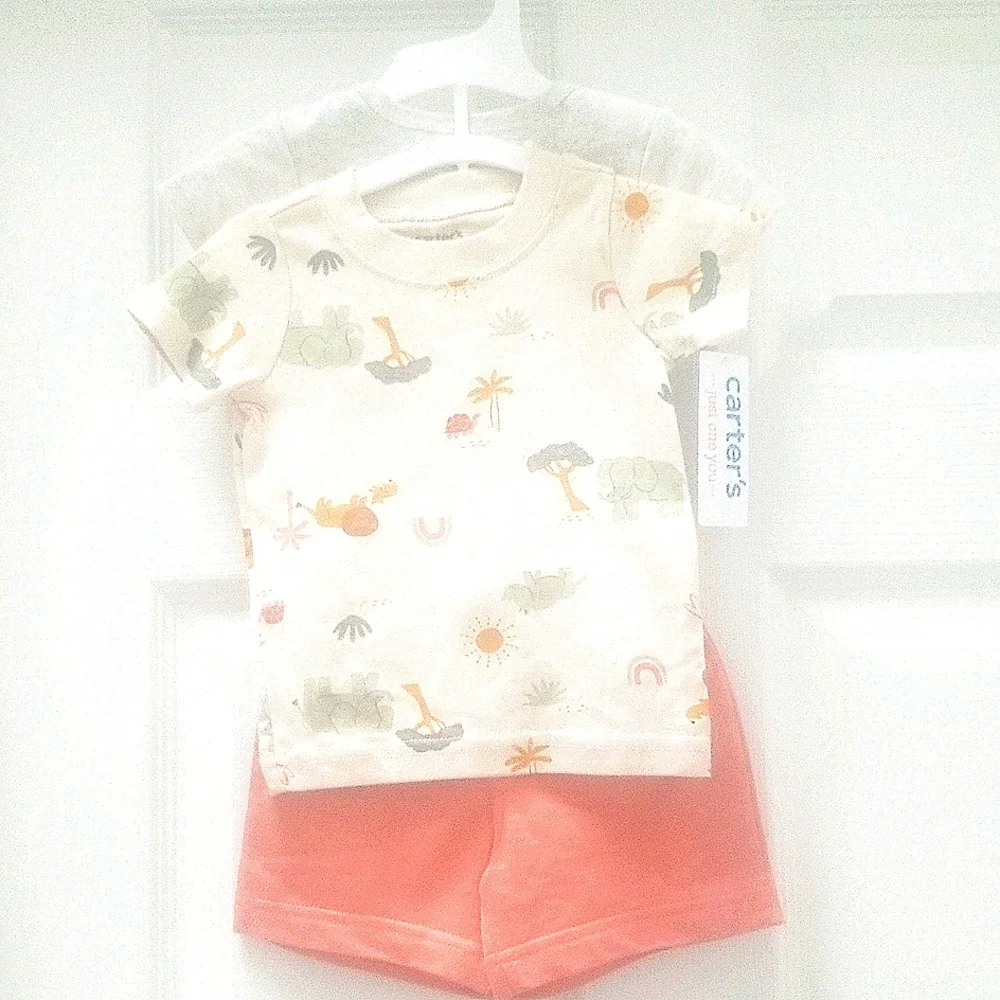 Carter's 3 Piece Set 'Hello' (6m) NWT